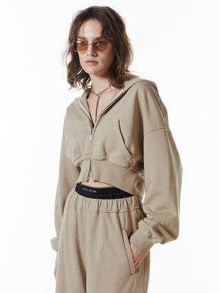 JOSEMOON SATIN STRIPE SHORT PANTS