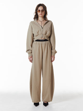 JOSEMOON SATIN STRIPE SHORT PANTS