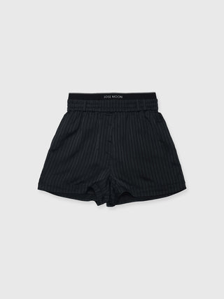JOSEMOON SATIN STRIPE SHORT PANTS