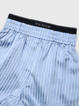 JOSEMOON SATIN STRIPE SHORT PANTS