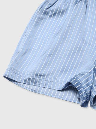 JOSEMOON SATIN STRIPE SHORT PANTS