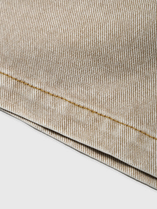 ZIP DAMAGE DENIM