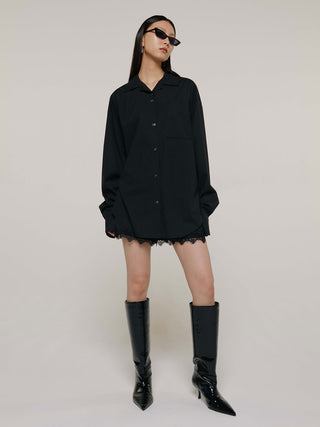 LACE HEM INNER PANTS