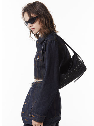 DENIM LAP SKIRT