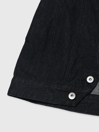 DENIM LAP SKIRT