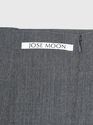 TACK WOOL SKIRT