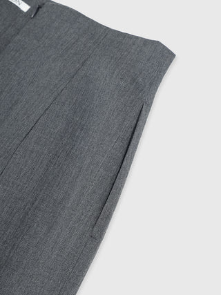 TACK WOOL SKIRT