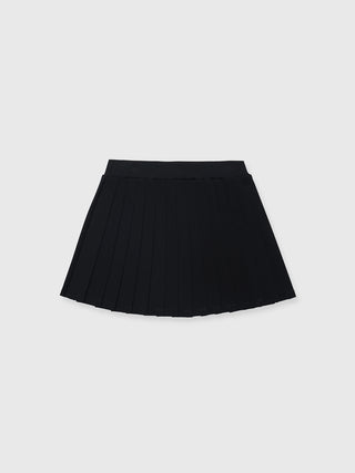 JOSEMOON JERSEY PLEATED SKIRT