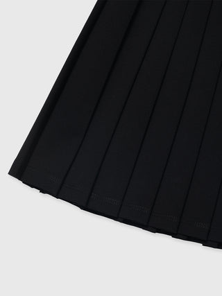 JOSEMOON JERSEY PLEATED SKIRT