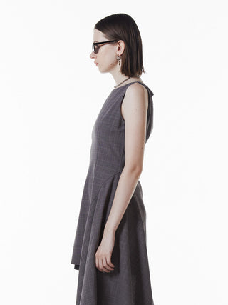 ASYMMETRY MINI DRESS