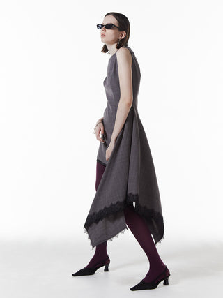ASYMMETRY MINI DRESS