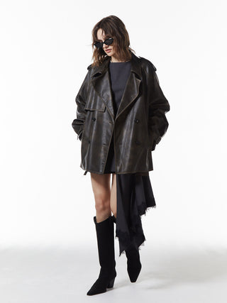 ASYMMETRY MINI DRESS