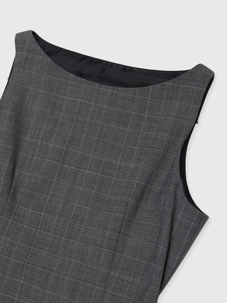 ASYMMETRY MINI DRESS