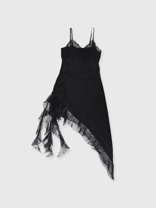 ASYMMETRY LACE DRESS