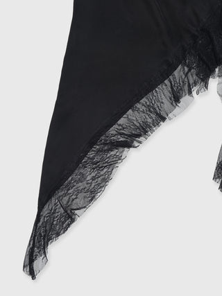ASYMMETRY LACE DRESS