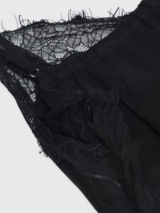 ASYMMETRY LACE DRESS