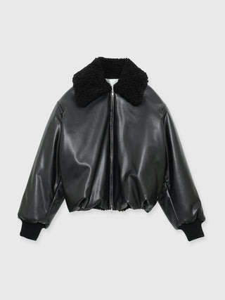 PUFFY BOMBER JACKET