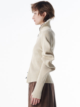 ESCARGOT SLEEVE KNIT