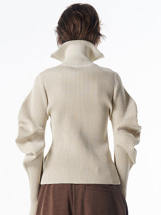 ESCARGOT SLEEVE KNIT
