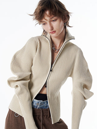 ESCARGOT SLEEVE KNIT