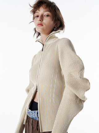 ESCARGOT SLEEVE KNIT