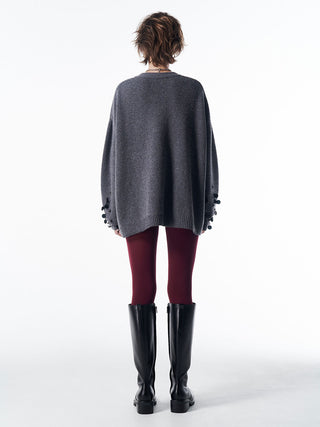 BIJOU OVER KNIT CARDIGAN