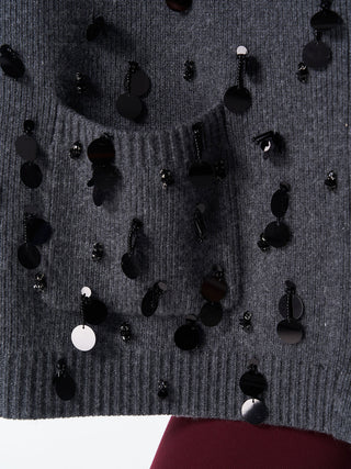 BIJOU OVER KNIT CARDIGAN