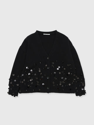 BIJOU OVER KNIT CARDIGAN