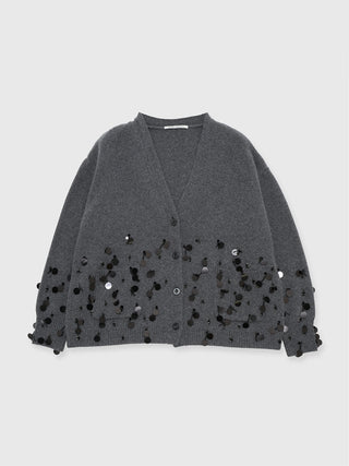 BIJOU OVER KNIT CARDIGAN
