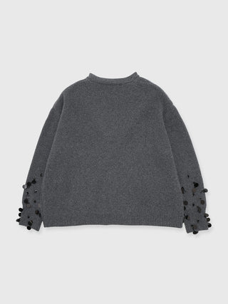 BIJOU OVER KNIT CARDIGAN