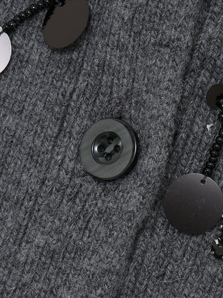 BIJOU OVER KNIT CARDIGAN