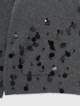 BIJOU OVER KNIT CARDIGAN