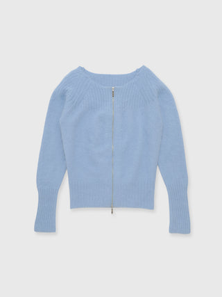 ZIP UP CARDIGAN