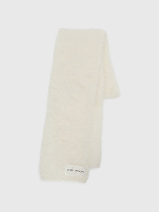 LAME KNIT SCARF