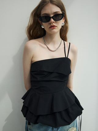ASSYMMETRY CAMI BUSTIER