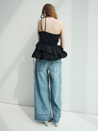 ASSYMMETRY CAMI BUSTIER