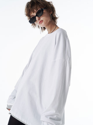 OVER PRINT LONG TSHIRT
