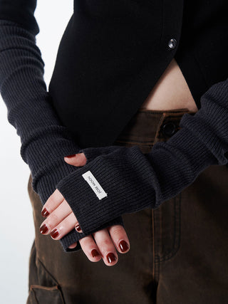 ARM SET KNIT CARDIGAN