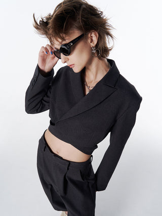 CROSS SHORT JACKET