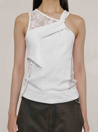 LACE SEAM CUT TOPS