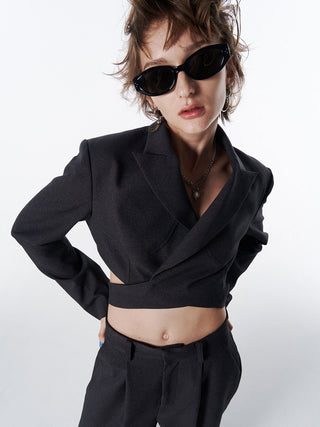 CROSS SHORT JACKET