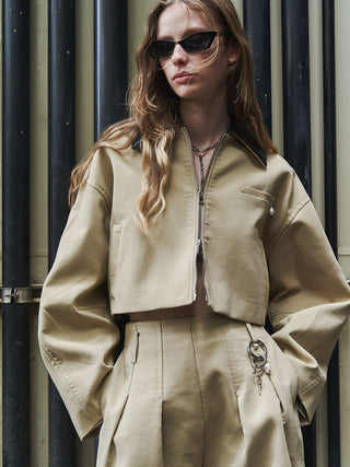 TRIPLE CLOTH BLOUSON