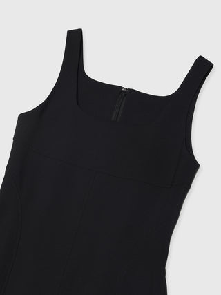 CUTTIMG FLARE DRESS