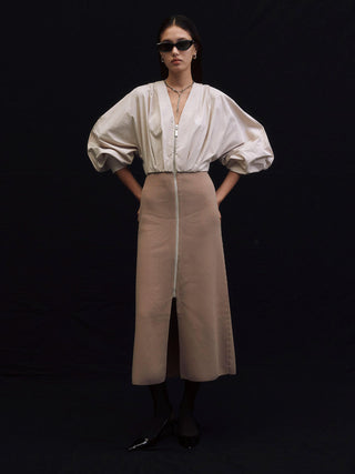 DOCKING KNIT DRESS