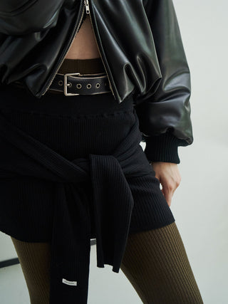 FORMULE KNIT MINI SKIRT