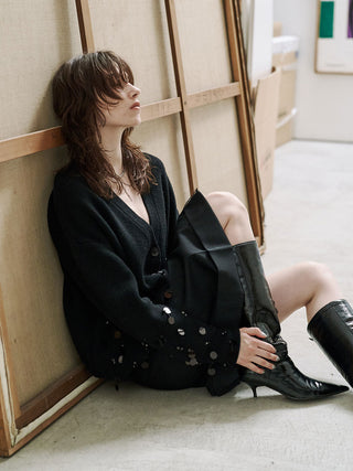 ASYMMETRY LINER SKIRT