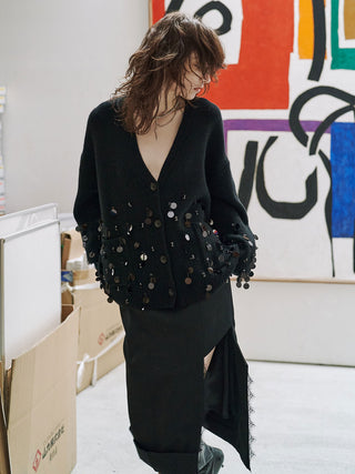 ASYMMETRY LINER SKIRT