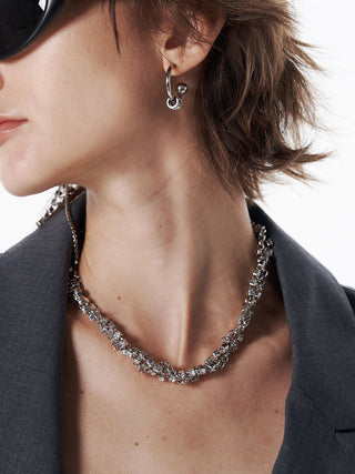 【JUSTINE CLENQUET】LIV CRYSTAL CHOKER