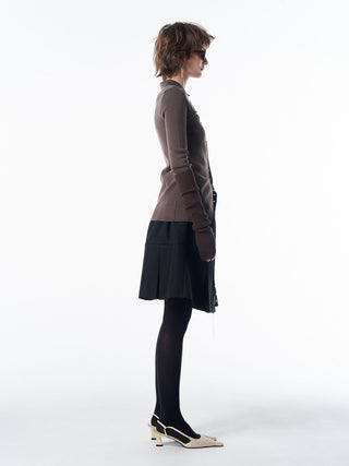 ARM SET KNIT CARDIGAN