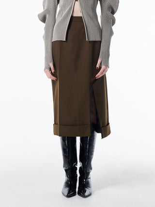 ASYMMETRY LINER SKIRT